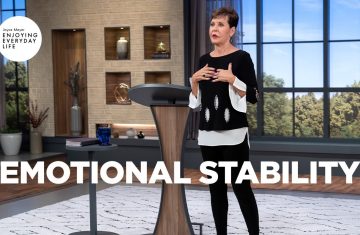 emotional stability joyce meyer