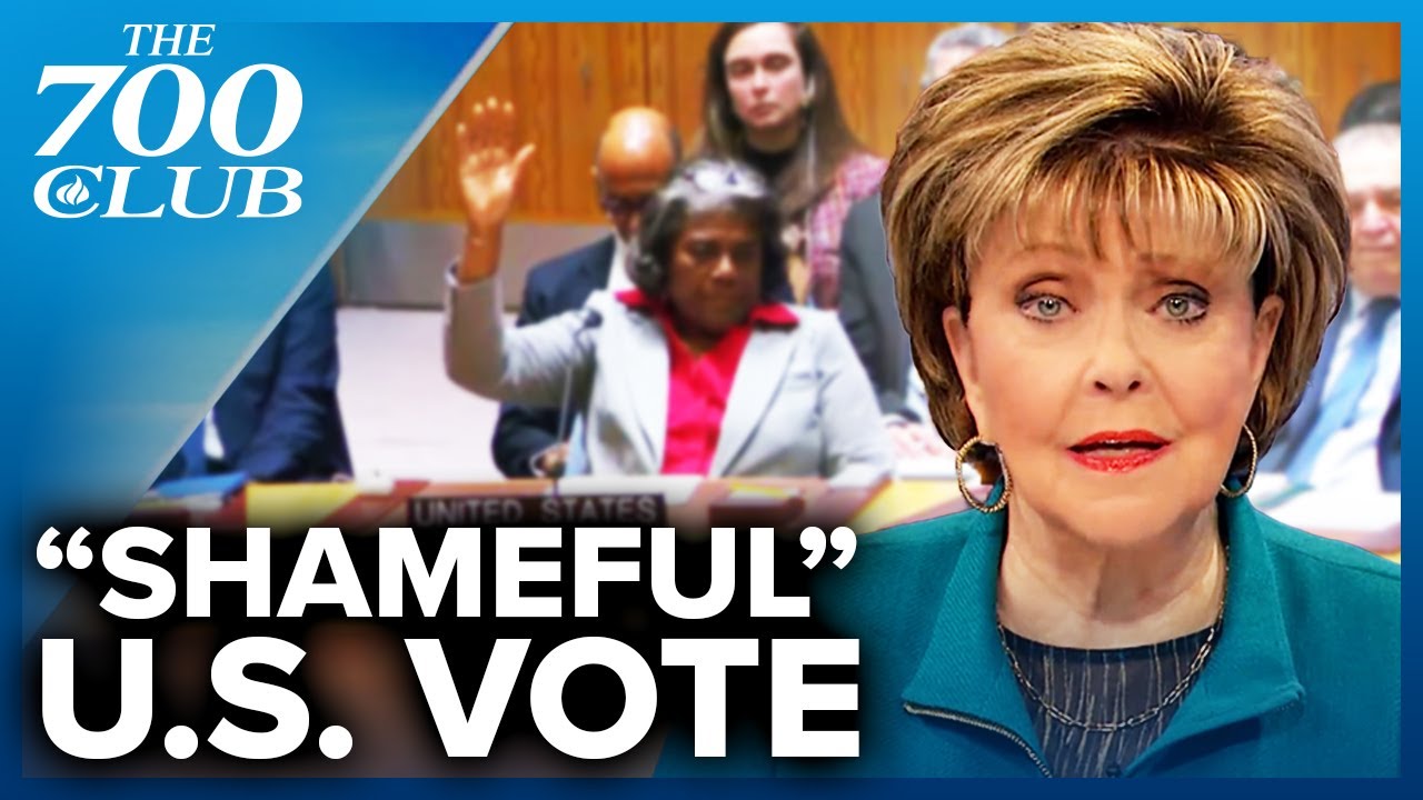 shameful u.s. vote calling for cease fire in gaza