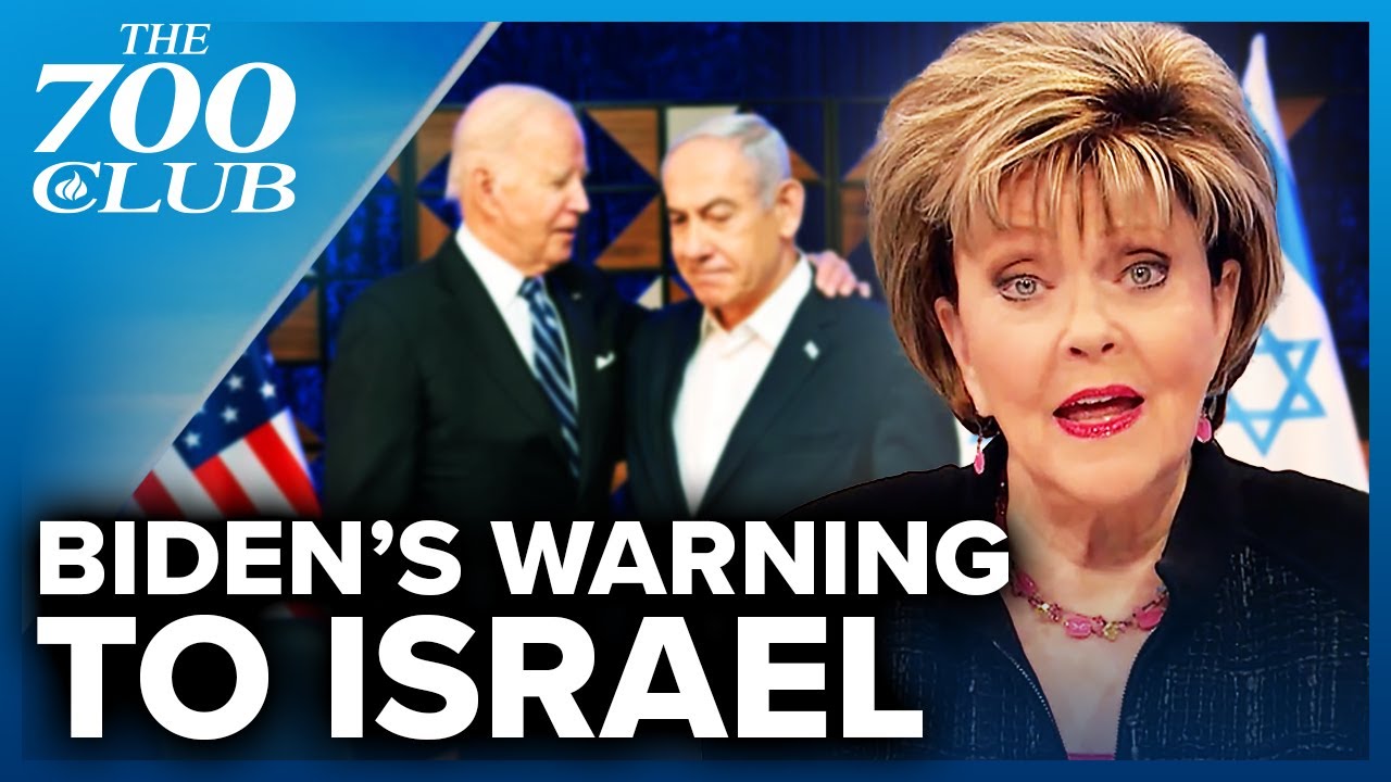 biden warns that the u.s. will stop supporting israel the 700 club