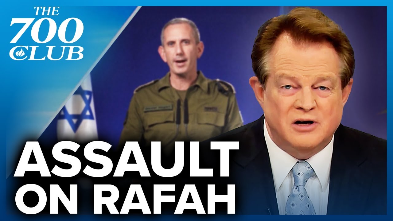 israeli military ready to move into rafah the 700 club