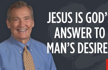 jesus is god's answer to man's desires