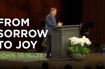 from sorrow to joy