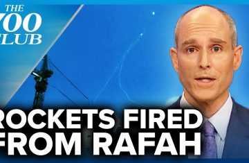 major hamas rocket attack on israel from rafah the 700 club