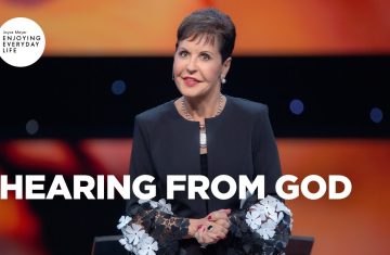 hearing from god joyce meyer enjoying everyday life
