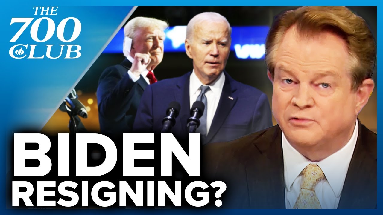 very likely trump will not be running against biden the 700 club