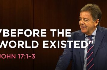 “before the world existed”