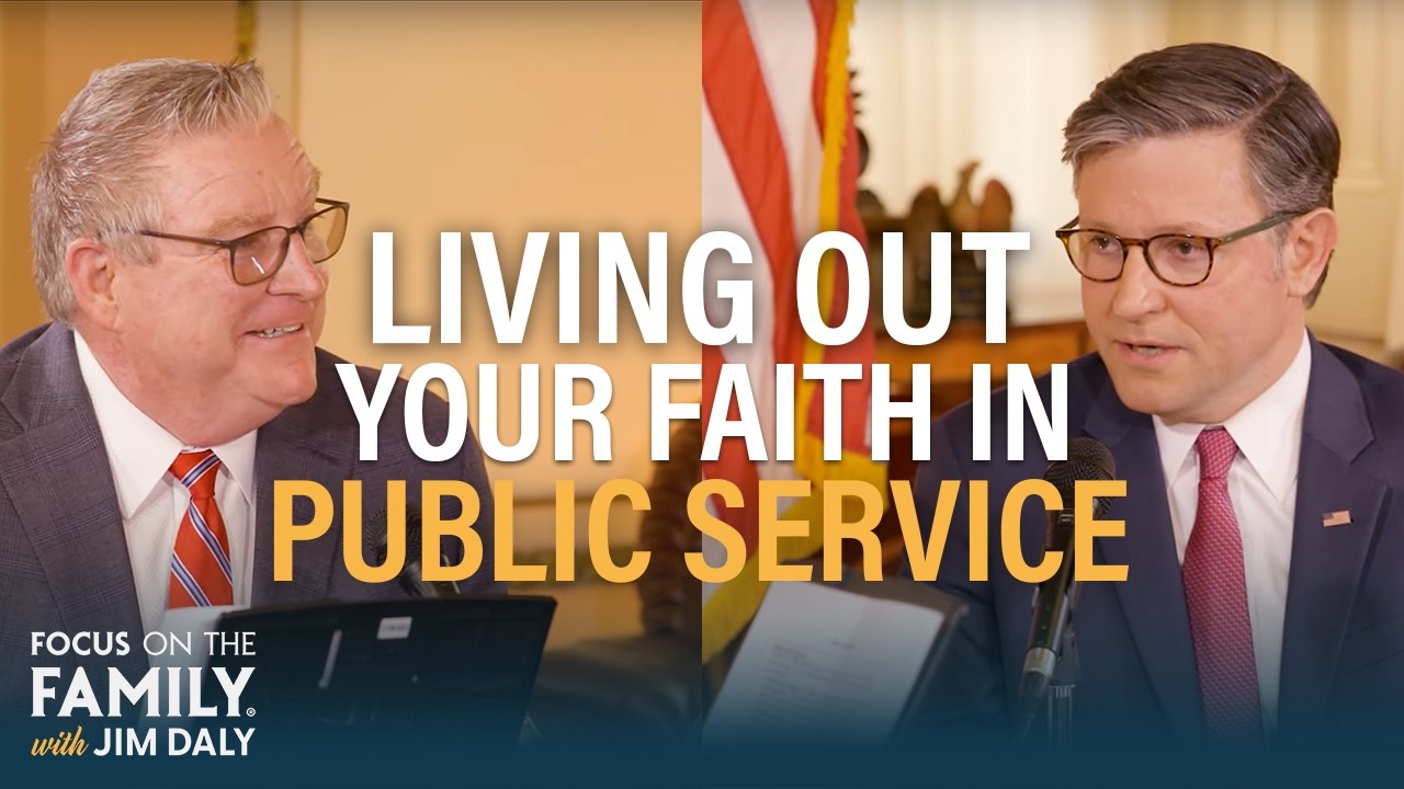 living out your christian faith in public service speaker mike johnson