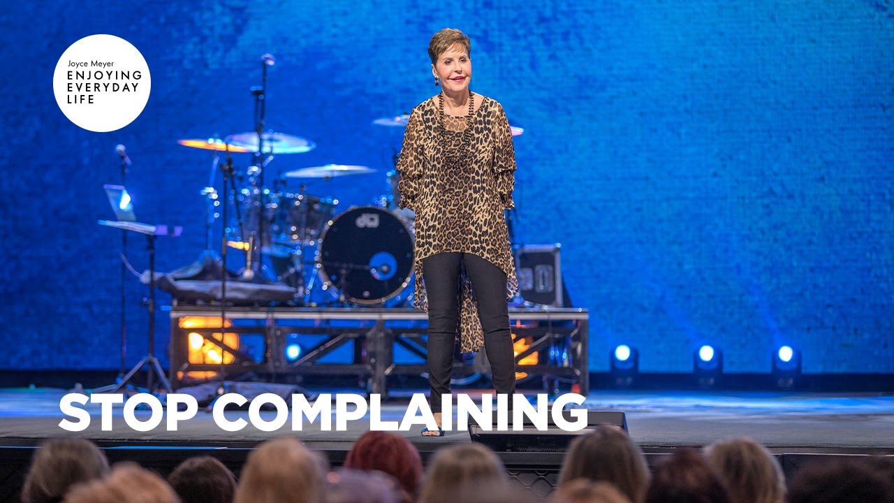 stop complaining enjoying everyday life