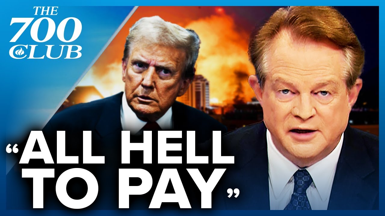 trump sent a heavy warning to hamas the 700 club