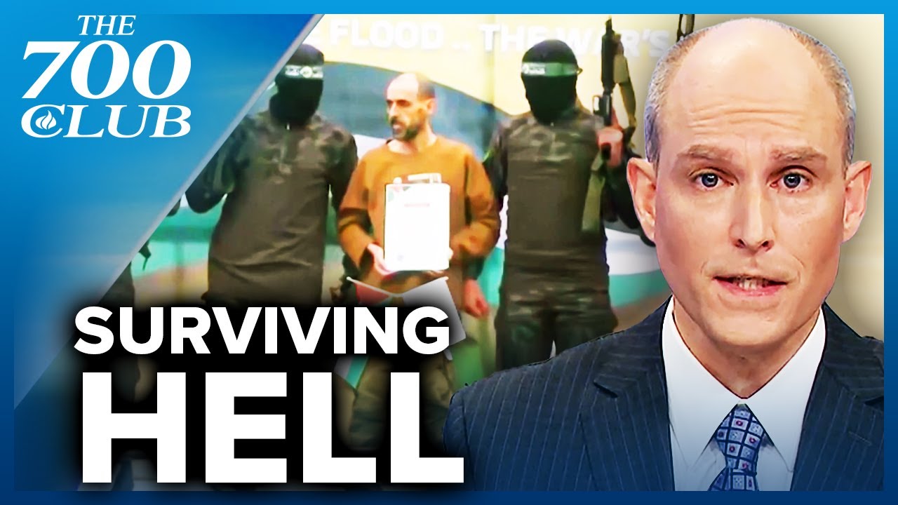 israeli hostages were starved in captivity they look like holocaust survivors the 700 club