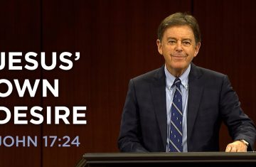 jesus’ own desire