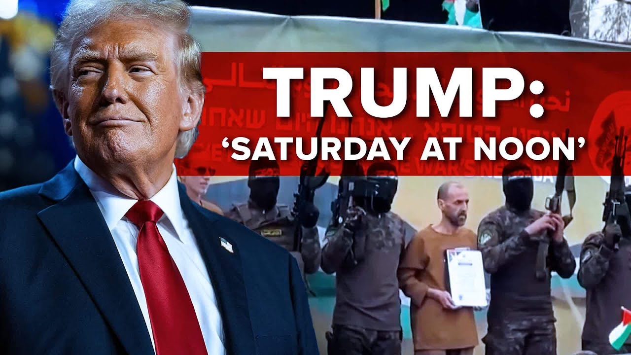 trump's ultimatum hostage return or else jerusalem dateline