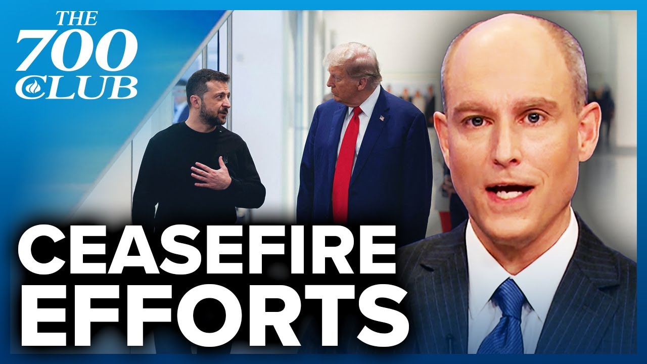 trump has a very consequential meeting today with zelenskyy ¦ the 700 club (bq)