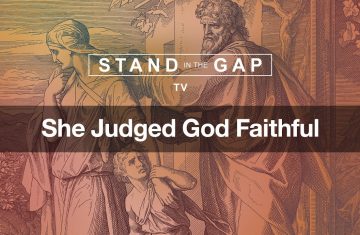 she judged god faithful