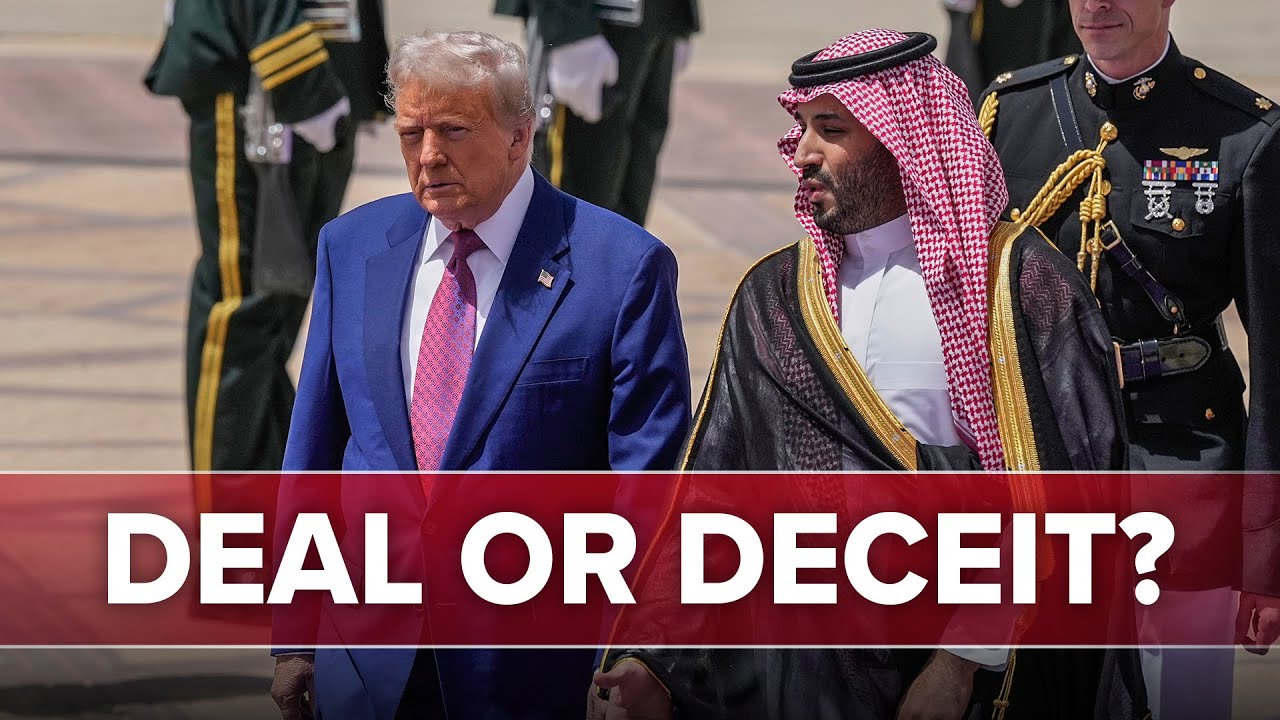 trump begins gulf visit in saudi arabia ¦ jerusalem dateline may 13, 2025 (bq)