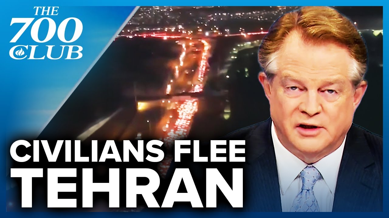 thousands of iranians fleeing iran’s capital after trump gave a warning ¦ the 700 club (bq)
