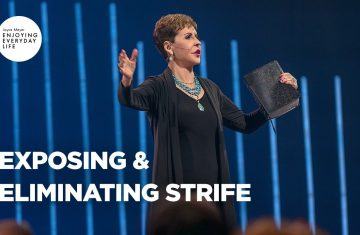 exposing & eliminating strife ¦ enjoying everyday life ¦ joyce meyer (bq)