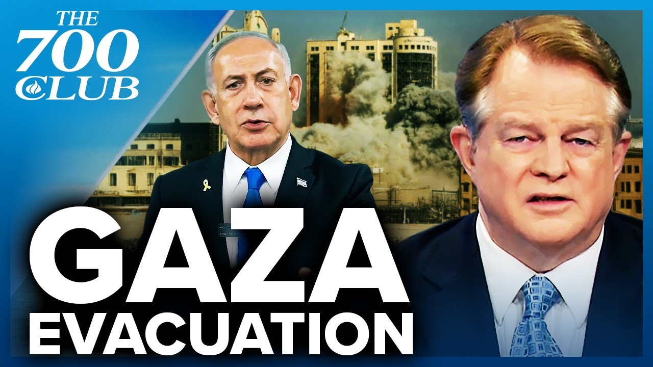 netanyahu orders every civilian in gaza city to evacuate immediately the 700 club