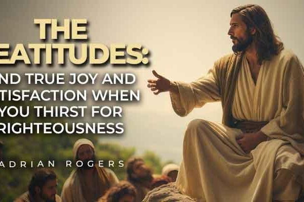 the beatitudes find true joy and satisfaction when you thirst for righteousness