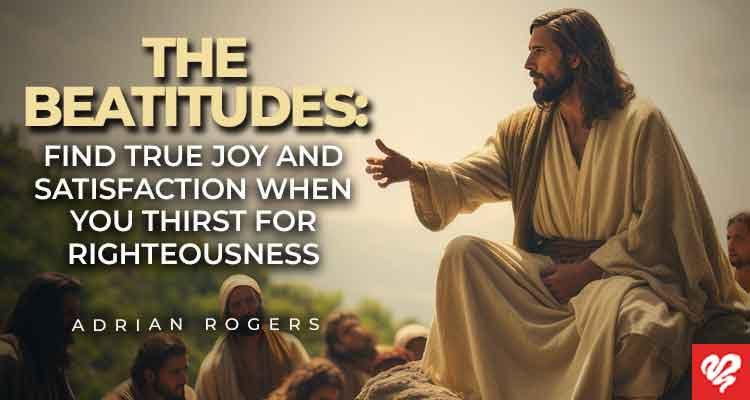 the beatitudes find true joy and satisfaction when you thirst for righteousness