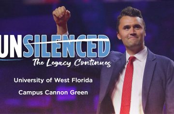 un silenced. charlie kirk – a life of courage and conviction