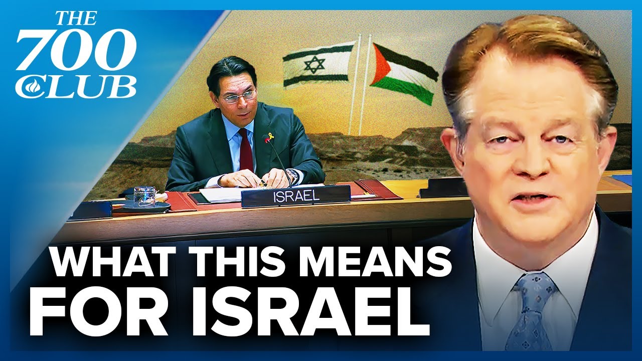 the un overwhelmingly approve trump’s plan for gaza ¦ the 700 club (bq)