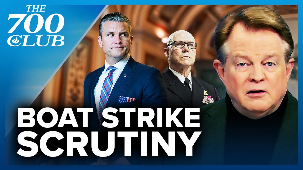 testify to congress; the admiral overseeing the drug boat strike ¦ 700 club (bq)