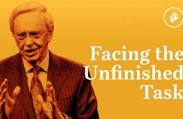 facing the unfinished task – dr. charles stanley (bq)
