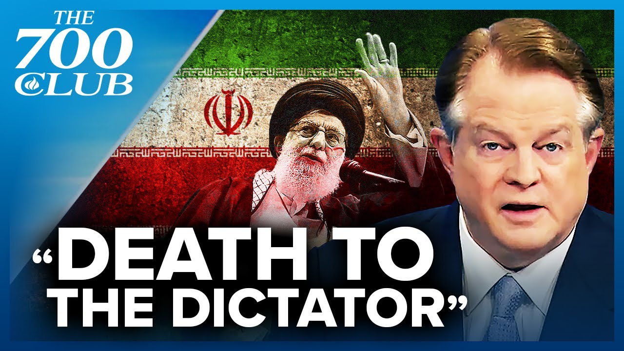 massive protests erupt in iran ¦ the 700 club (bq)