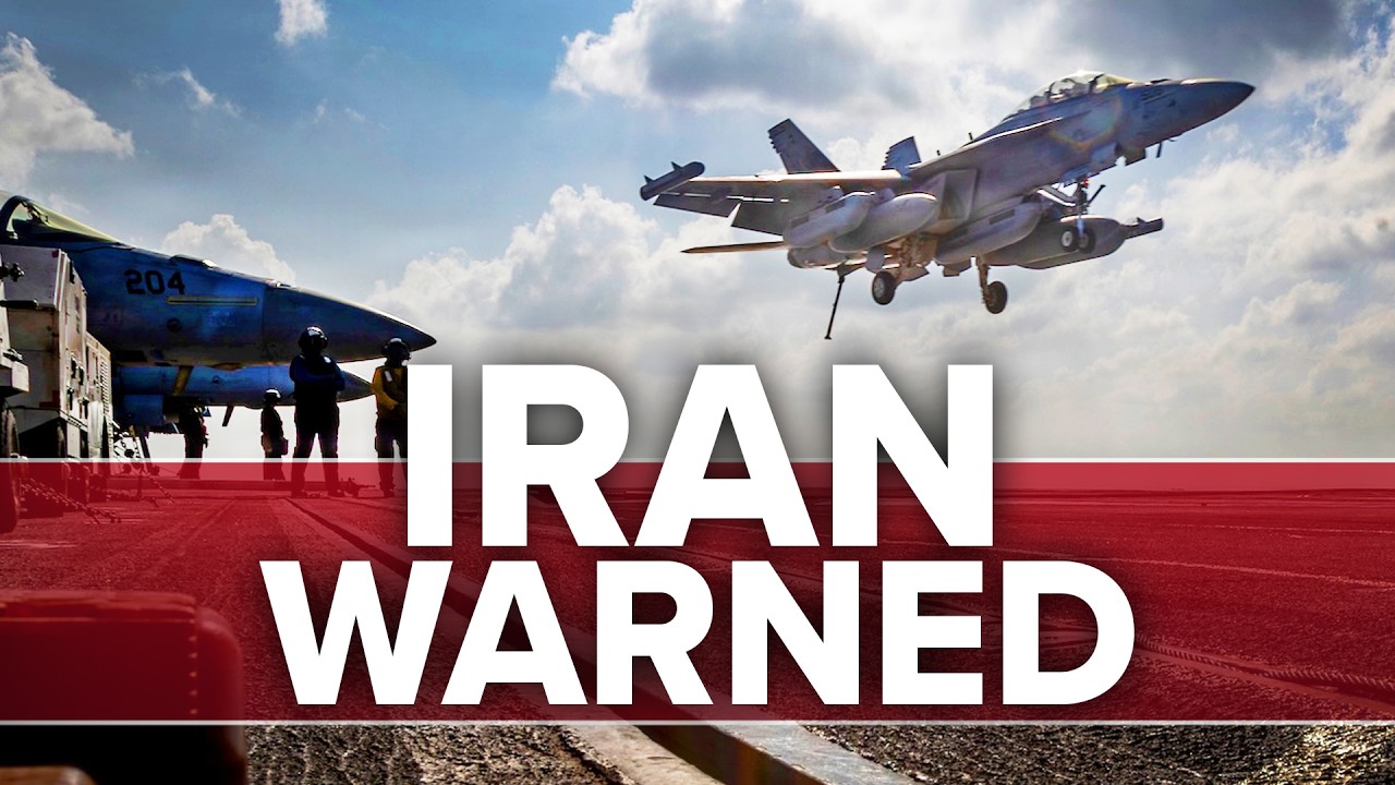 u.s. sec. of war to iran; 'take warnings seriously' ¦ jerusalem dateline january 30, 2026 (bq)