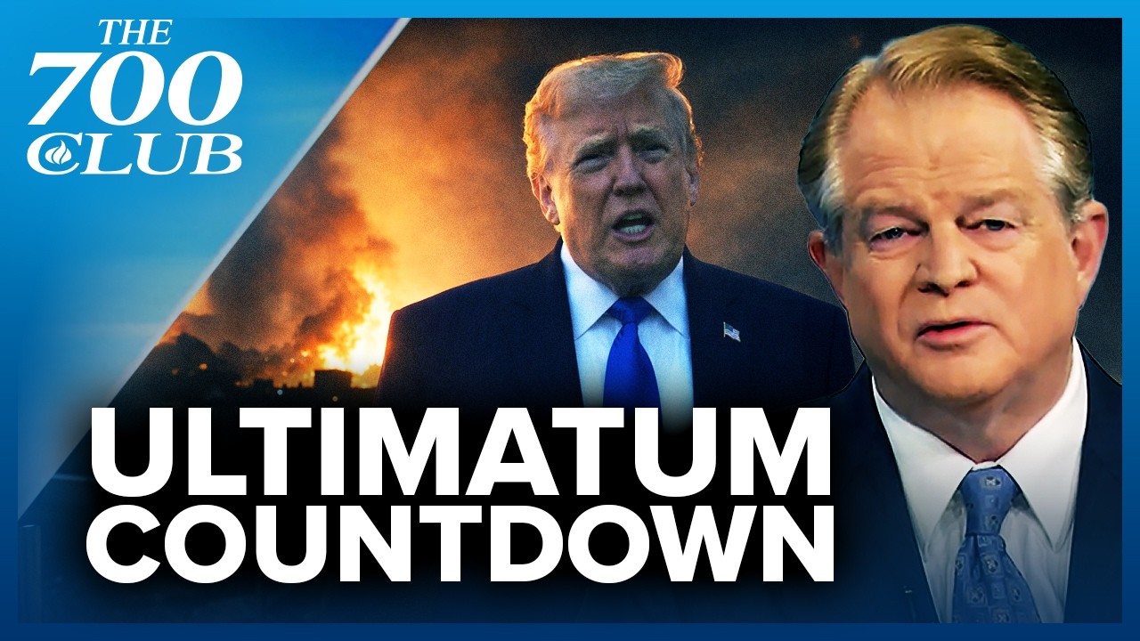 trump issues 5 day ultimatum to iran over oil route ¦ the 700 club (bq)