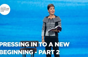 pressing in to a new beginning pt 2 ¦ enjoying everyday life ¦ joyce meyer (bq)