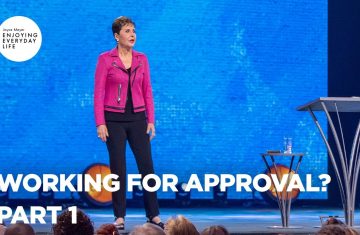 working for approval¿ pt 1 ¦ enjoying everyday life ¦ joyce meyer (bq)