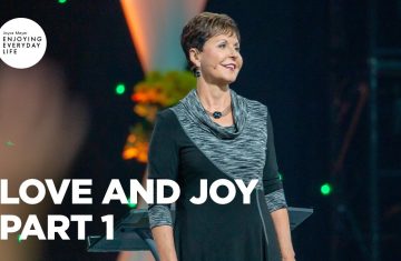 love and joy pt 1 ¦ enjoying everyday life ¦ joyce meyer (bq)
