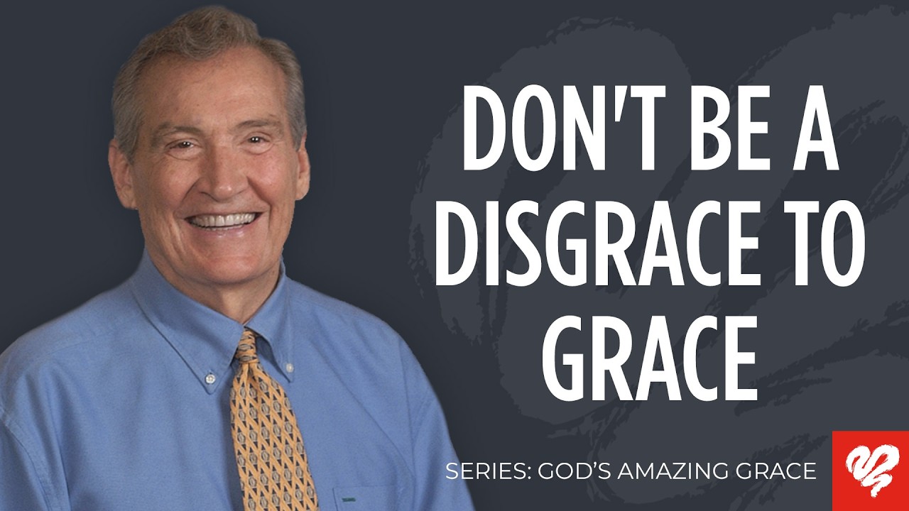don’t be a disgrace to grace