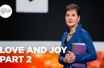 love and joy pt 2 ¦ enjoying everyday life ¦ joyce meyer (bq)