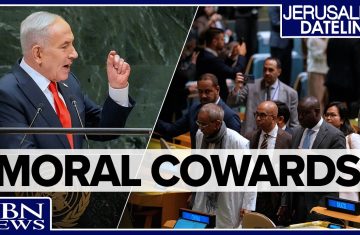 netanyahu takes on the un; 'moral cowards' walk out ¦ jerusalem dateline september 25, 2026 (bq)
